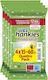 MEGA Wet Hankies Antibacterial Antiseptic Hand Pads 15pcs Lemon