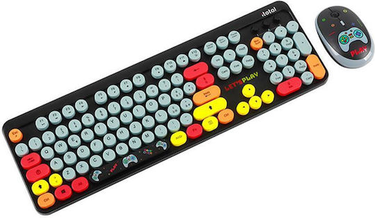 Σετ Πληκτρολογιο+ Ποντικι Xl2452h Let's Play