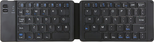 Πληκτρολόγιο No Brand K018 Foldable Bluetooth Μαυρο 6179