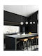 Atman Pendant Light Black LED