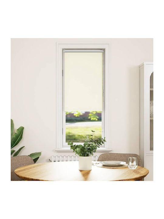 vidaXL Roller Blinds Total Blackout Ecru W40xH1...