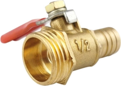 Laize Pneumatic Connector Flexible Hose Copper Ball Valve Specification External 4-barb 12 Mm
