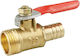Laize Pneumatic Connector Flexible Tube Copper Ball Valve Specification External 3-barb 10mm