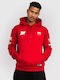 Sweatshirt mit Kapuze Racer Red