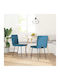 Stühle Speisesaal Blue 2Stück 45x54x83cm