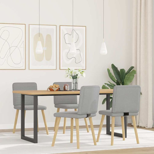 Столички Трапезария Cloud Grey, Grey 4бр 45x54x86бр