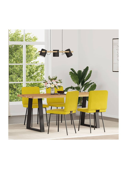 Столички Трапезария плюшени Yellow 4бр 45x54x83бр