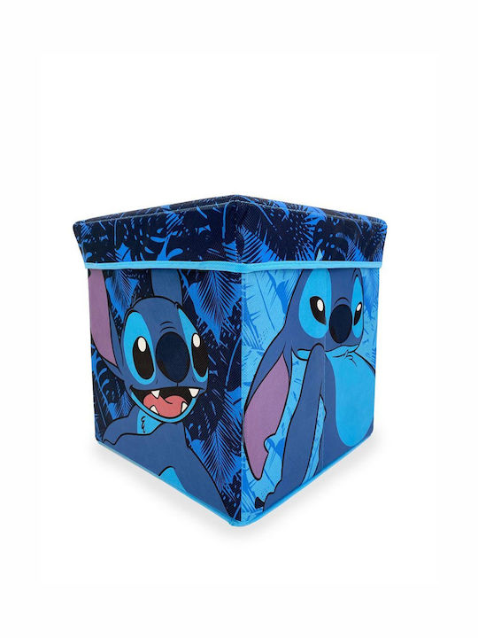 Disney Home Lilo & Stitch 06 Taburet-Cutie 30x30x30 Albastru 100% Poliester