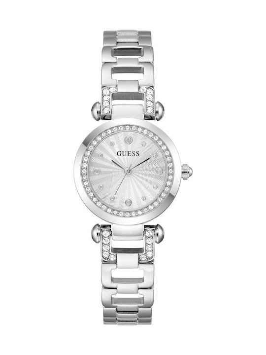 Guess Γυναικείο Ρολόι 30mm Χρονογράφος Μπαταρία...