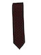 Raniami Men's Tie Printed in Burgundy Color