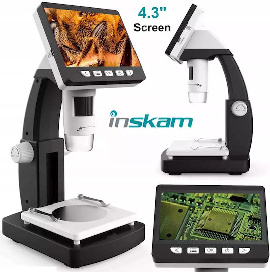 Inskam 306 Ψηφιακό Μικροσκόπιο με Οθόνη