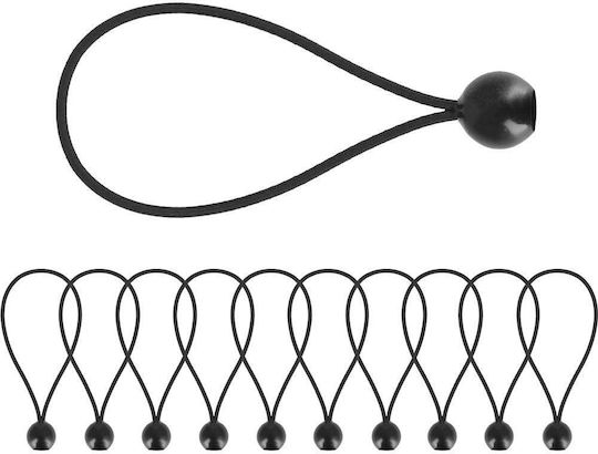 Set Elastic Balls Securing Tarps Banners Reusable 10 Pieces