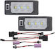 Prasco 246065 Led Φαναράκια Πινακίδας Audi A4 B8 A5 B8 Q5 8r Tt 8j Skoda Yeti Fabia Ii Superb B6 Combi Vw Passat B6 Combi Canbus 3 Led