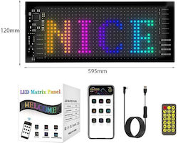 Επιγραφή LED Μονής Όψης RGB Επιγραφή LED Μονής Όψης RGB
