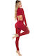 Women's One-piece Suit Red