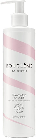 Boucleme Κρέμα Μαλλιών Fragrance για Μπούκλες με Μέτριο Κράτημα κατά του Φριζαρίσματος 300ml