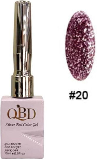 QBD Foil Color Хибриден Лак за Нокти Qbdf-20 1бр