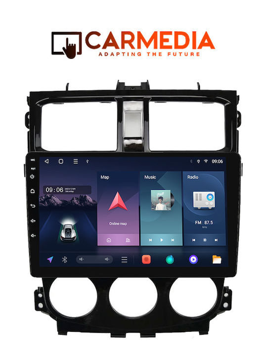 Carmedia Auto-Audiosystem für Mitsubishi Colt 2013-2023 (Bluetooth/USB/WiFi/GPS/Apple-Carplay/Android-Auto) mit Touchscreen 9"