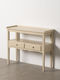 Wooden Console Table Cream L75xW33xH75cm