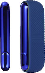 Iqos Iluma Charging Case Electronic Cigarette Silicone Case Side Cover Dark Blue