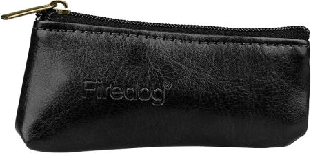 Firedog Tobacco Pouch With Snap Closure Pipe Black
