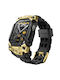 Supcase Unicorn Beetle Ore & Wristband Plastic Case in Gold color for Apple Watch 10 (46 mm)