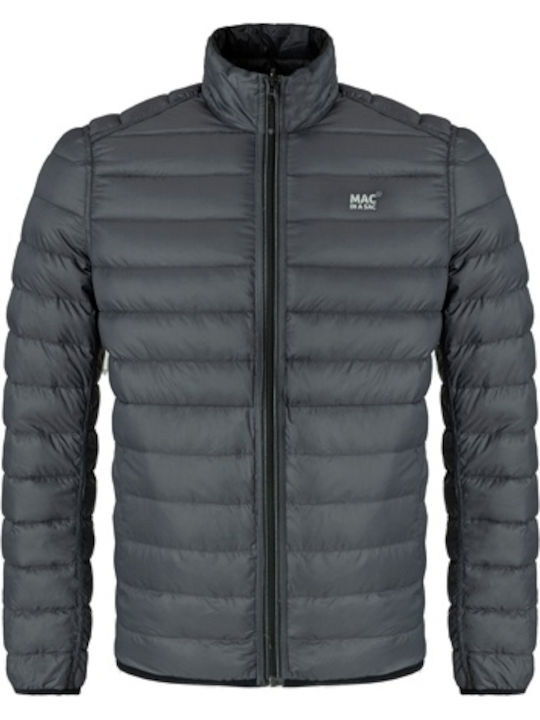 Якета Puffer Водоустойчиво Двустранно Черно