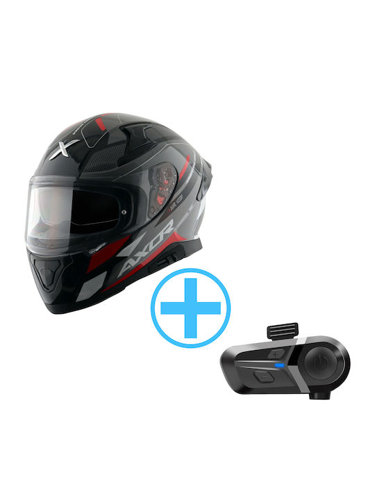 Axor Apex + Δώρο Bluetooth Full Face με Sun Visor ECE 22.06 Axor Apex + Δώρο Bluetooth Full Face με Sun Visor ECE 22.06