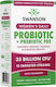 Swanson Women's Daily Probiotic + Prebiotic FOS Συμπλήρωμα με Προβιοτικά & Πρεβιοτικά 60 φυτικές κάψουλες Cranberry