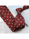 Martin & Co Men's Tie Printed in Red Color