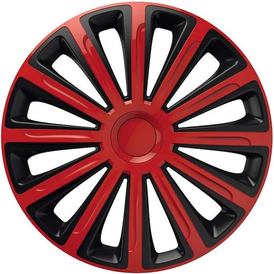 Versaco Σετ Τάσια Αυτοκινήτου Cbx 14" 4τμχ Κόκκινο