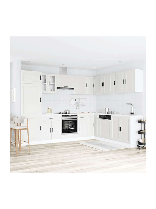 Vidaxl Kitchen Cabinet Set 14 Pieces Porto Whit...