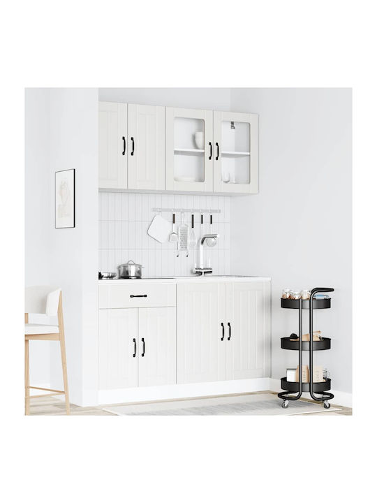 Vidaxl Küchenschrank-Set 4-teilig Kalmar Weiß H...