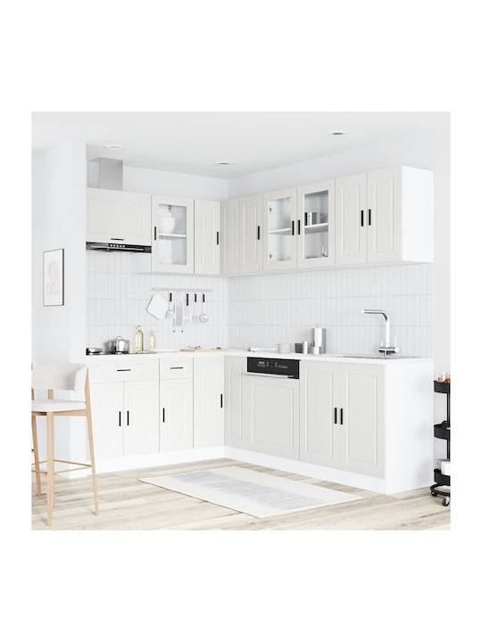 Vidaxl Küchenschrank-Set 11-teilig Porto Weiß H...
