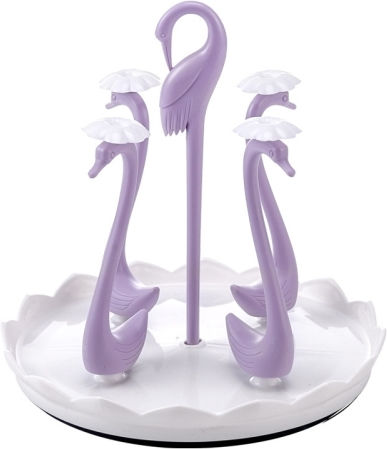 Purple Sink Strainer Holder