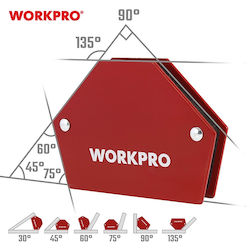 Магнит за заваряване 125mm 5" 6 позиции Wp232050 Workpro карта