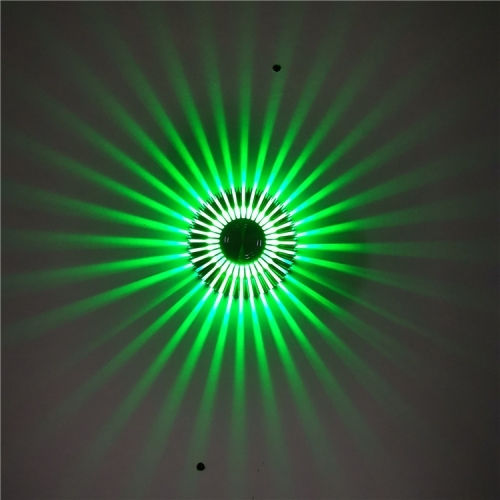 Hanging Solar Light 1W Green with Photocell