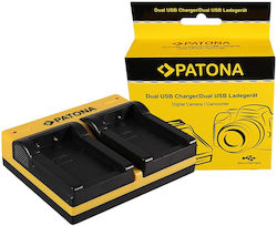 Patona Dual Ladegerät F Konica Minolta Minolta Np-200 Dimage X Xg Xi Xt Xt Biz Inkl Micro-usb Kabe Patona Dual Ladegerät F Konica Minolta Minolta Np-200 Dimage X Xg Xi Xt Xt Biz Inkl Micro-usb Kabe