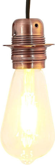 vidaXL LED Bulbs 60W 103mm for Socket E27 Red 2pcs