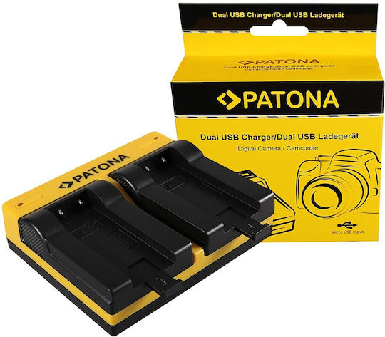Patona Dual Ladegerät F Casio Np-50 Exilim Exv7 Ex-v7 Exv8 Ex-v8 Inkl Micro-usb Kabel