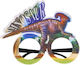 Διακόσμηση Πάρτι Γενεθλίων 3 Τμχ Dinosaur Funny Glasses Photo Props Μοντέλο Β
