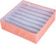 Storage Box for Underwear / Socks in Red Color 1pcs