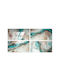 Wall Sticker 4 Pcs Crystal Film Imitation Marble Wall Sticker Dls034
