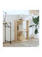 3-Tier Bookcase Sonoma Oak 60x30x60 cm Engineered Wood Brown 60 X 30 X 60 Cm