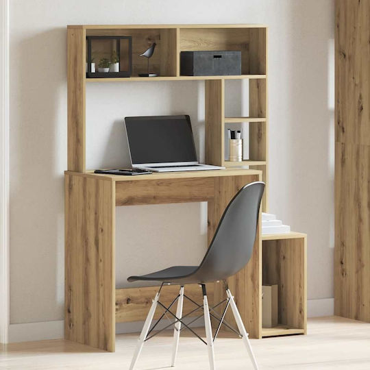Birou De Calculatoare Din Lemn Maro 100x45x140cm