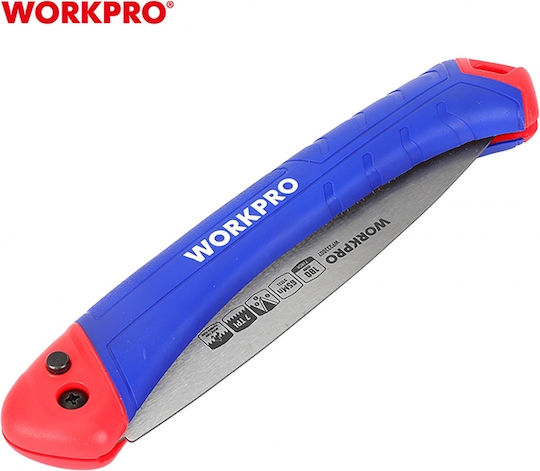 Πριονι Σουγιας Πλαστικη Λαβη 180mm 7" Wp333002 Workpro Profi Καρτελα