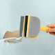 Hygienic Wall Cleaning Brush Bathroom Tile Brush Yellow