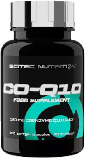 Scitec Nutrition CO-Q10 Gluten Free 50mg 100 Softgels