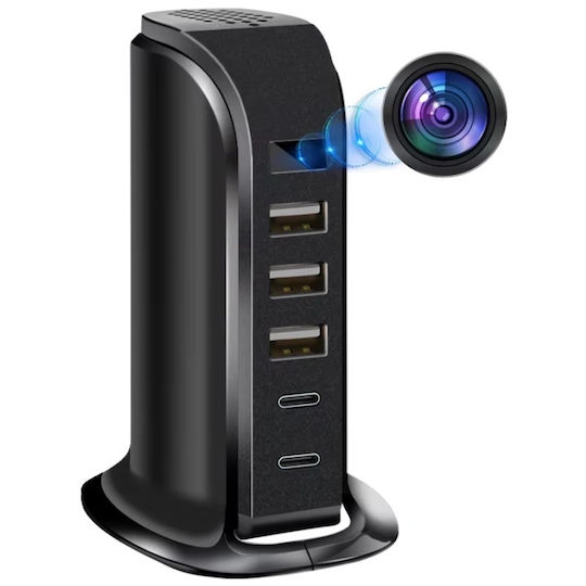Κρυφή Κάμερα WiFi 1080p με Υποδοχή για Κάρτα Μνήμης και Ανιχνευτή Κίνησης