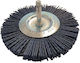 Συρματόβουρτσα Τροχός Nylon Αξονάκι 6 Mm Φ75 Grit 150